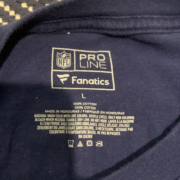 Blue cowboys long sleeve - Picture 2 of 3